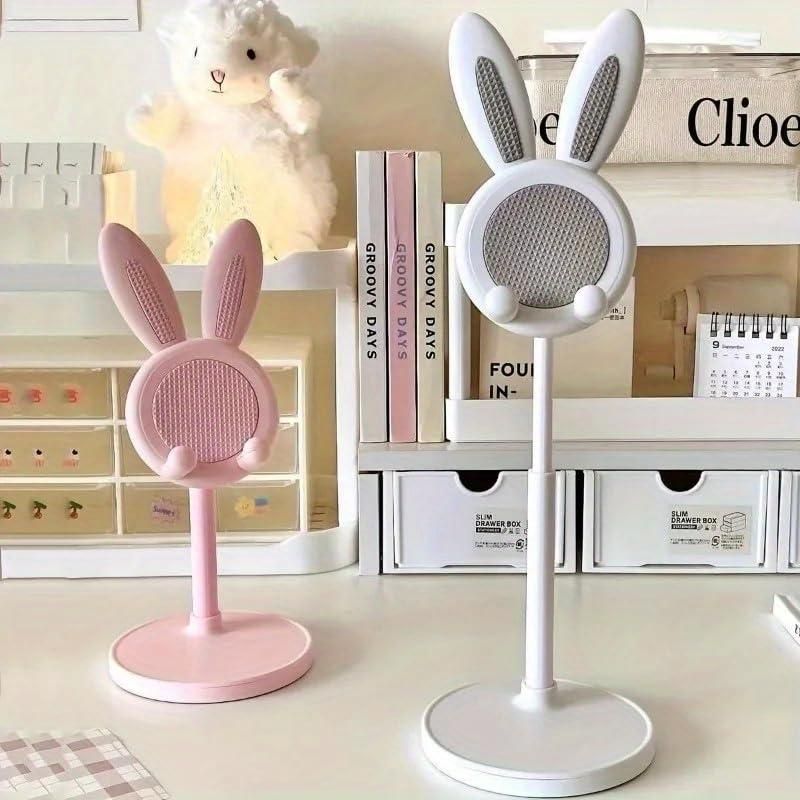 🐰 Adjustable Rabbit Cartoon Phone Stand