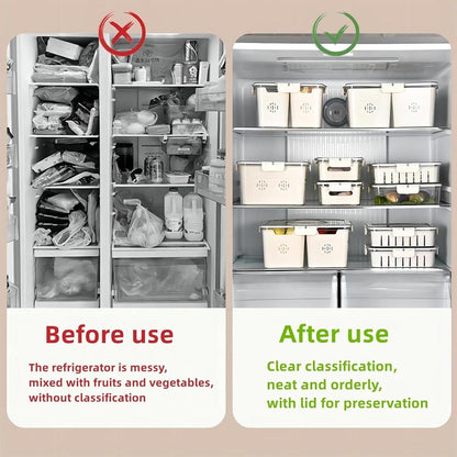 4 Compartment Fridge Storage