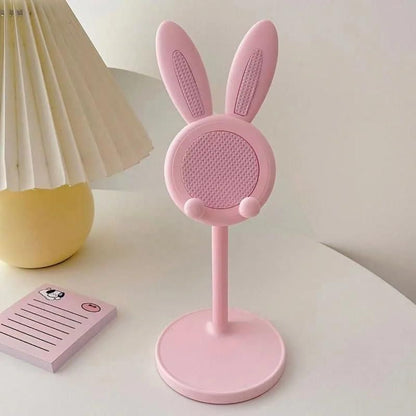 🐰 Adjustable Rabbit Cartoon Phone Stand